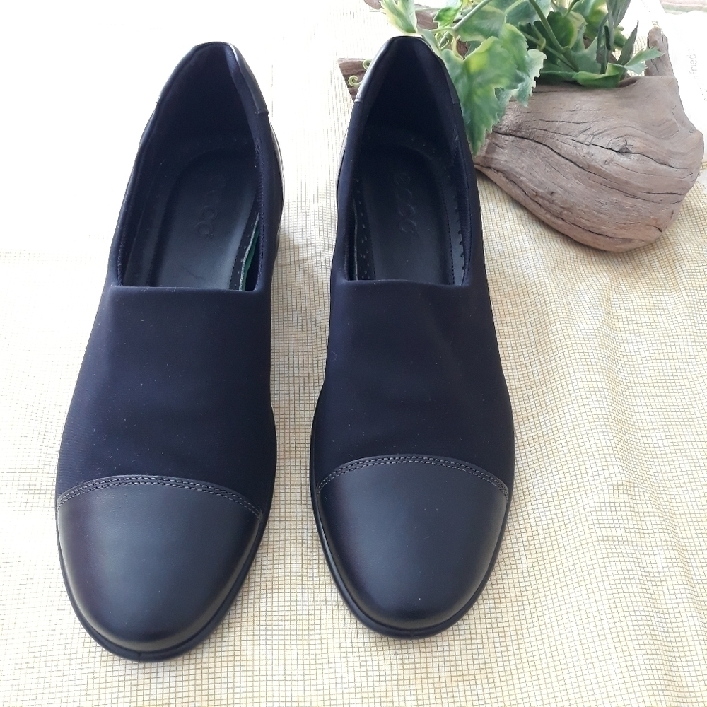 Ecco soft shock point black women's shoes size 41 - Picture 8 of 8